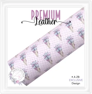 ⋅ Bunny Cones ⋅ Exclusive Luxe Vegan Faux Leather ⋅ Sheets or Rolls! ⋅