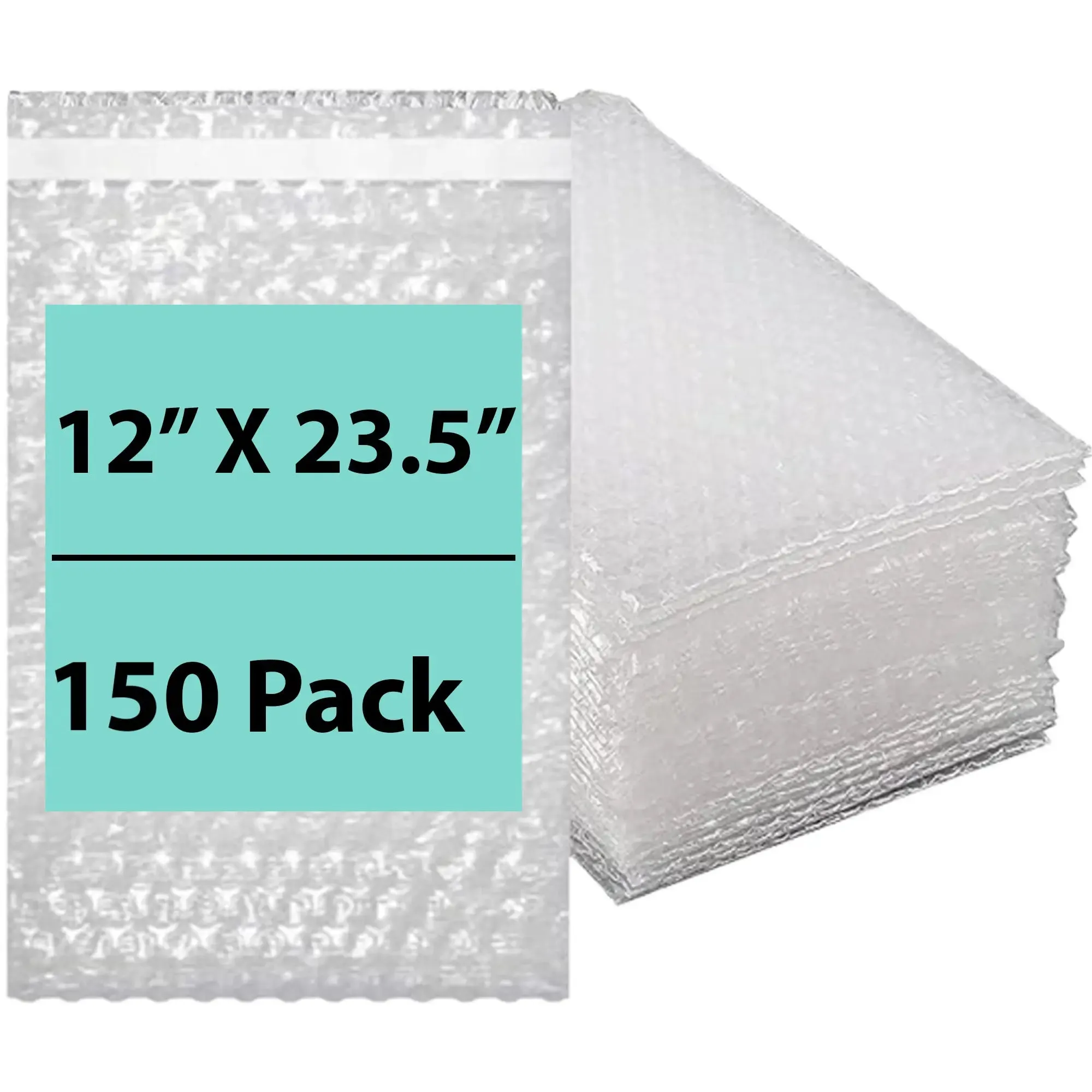 12X23.5 inches Bubble Wrap Bags Self seal pouches Shipping Supplies