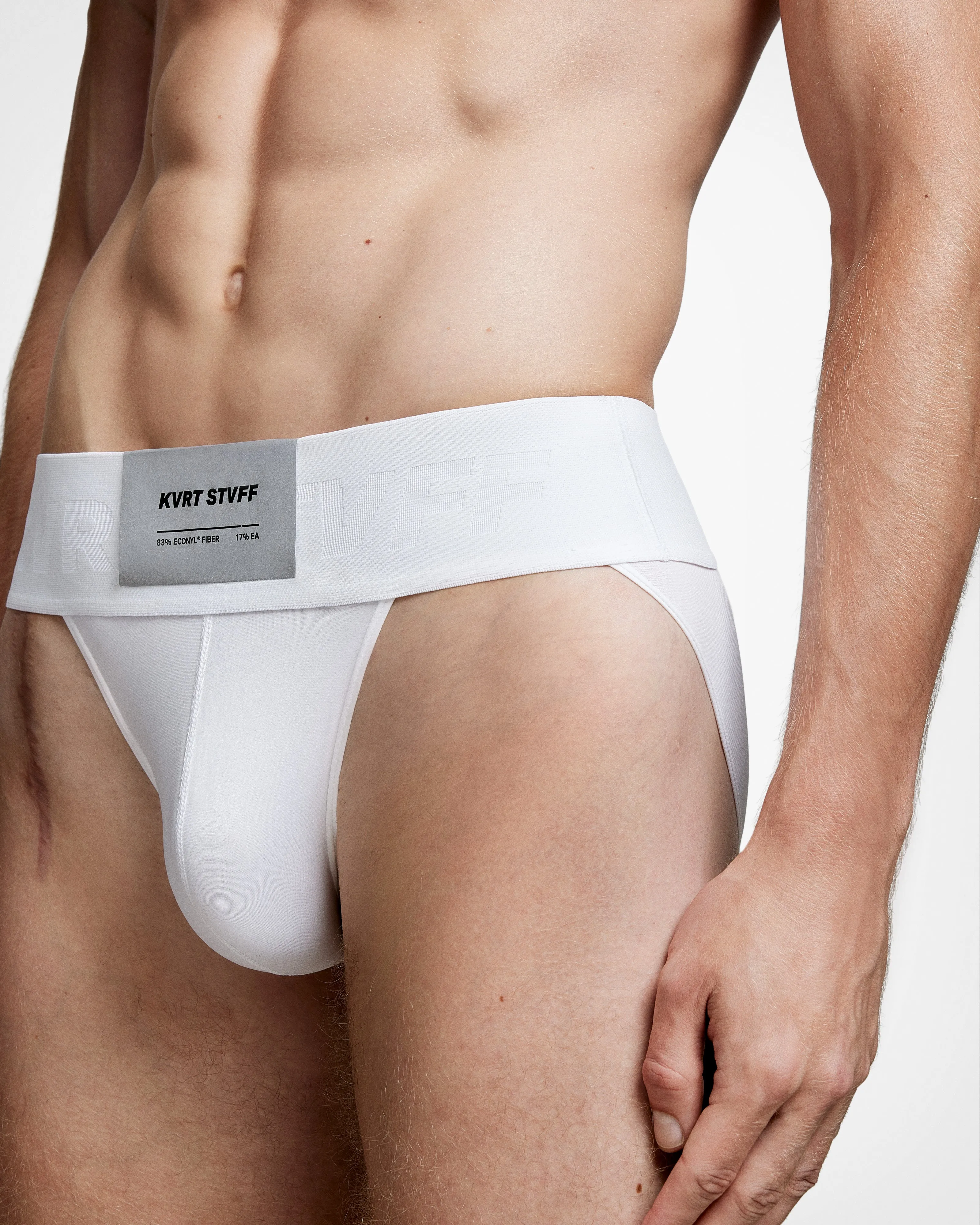 2 Pack White Macro Sport Brief