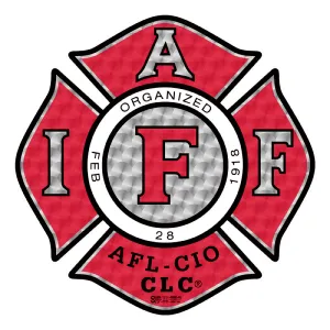 2" Red/Silver Helmet Decal
