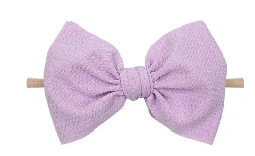 4.5 inch bow on nylon- ALL colors
