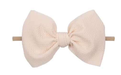 4.5 inch bow on nylon- ALL colors