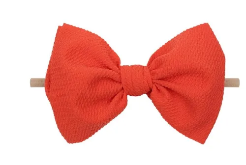 4.5 inch bow on nylon- ALL colors