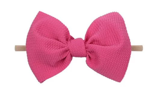4.5 inch bow on nylon- ALL colors
