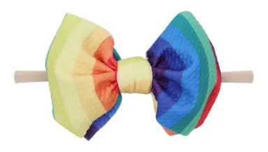 4.5 inch bow on nylon- ALL colors