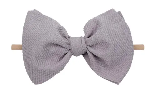 4.5 inch bow on nylon- ALL colors