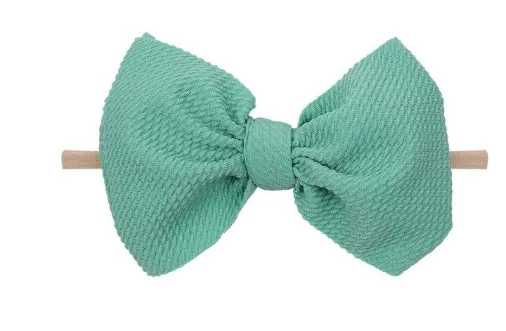 4.5 inch bow on nylon- ALL colors