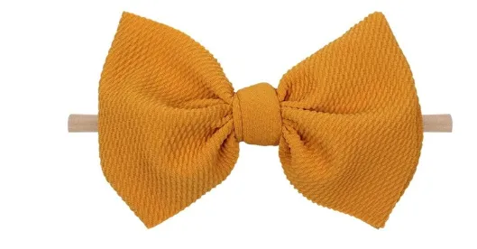 4.5 inch bow on nylon- ALL colors