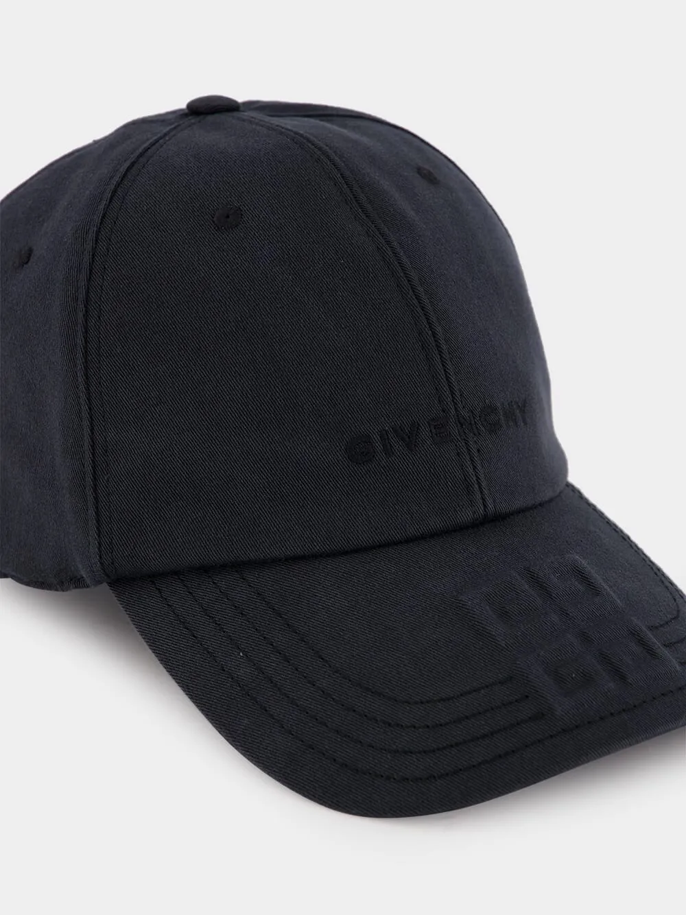 4G Embroidered Canvas Cap