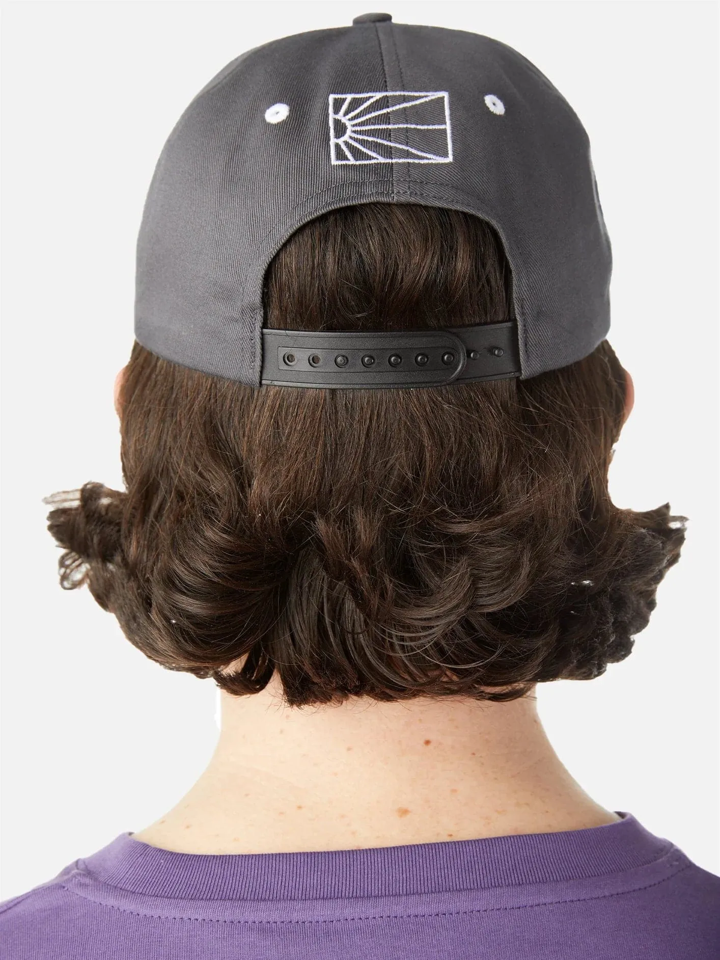 6-Panel Rassvet Logo Cap - Grey
