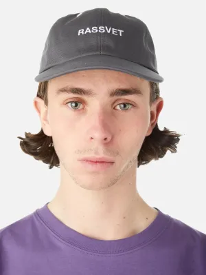 6-Panel Rassvet Logo Cap - Grey