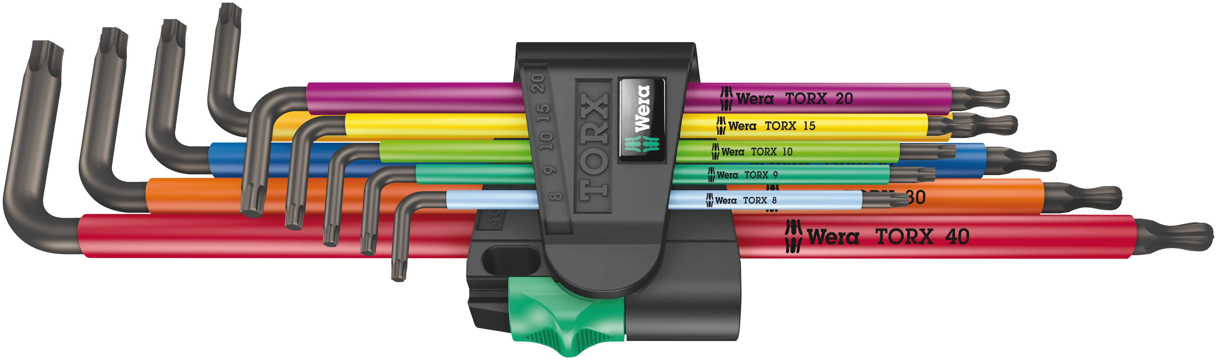 967/9 TX XL Multicolour 1 Multicolour L-key set for TORX® screws, long