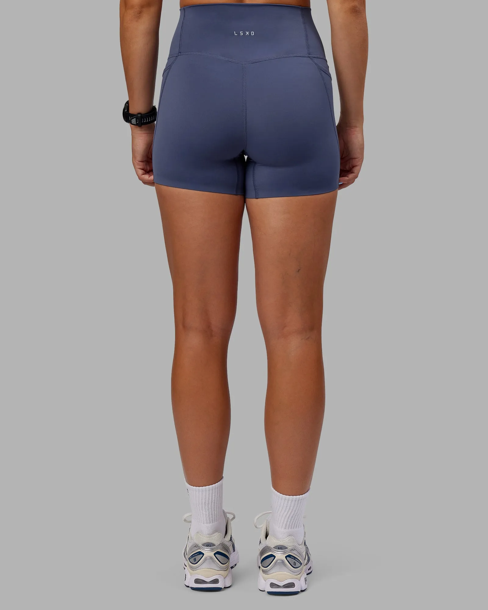 Abs Elixir X-Short Tights With Pockets - Nightshadow Blue