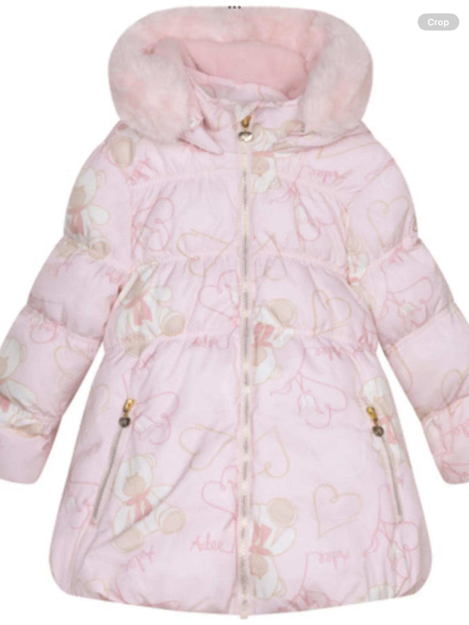 ADee Stella faux fur hooded jacket 08242490A