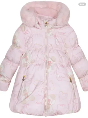 ADee Stella faux fur hooded jacket 08242490A