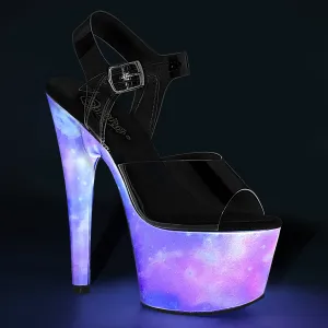 ADORE-708REFL  Clear/Purple-Blue Reflective