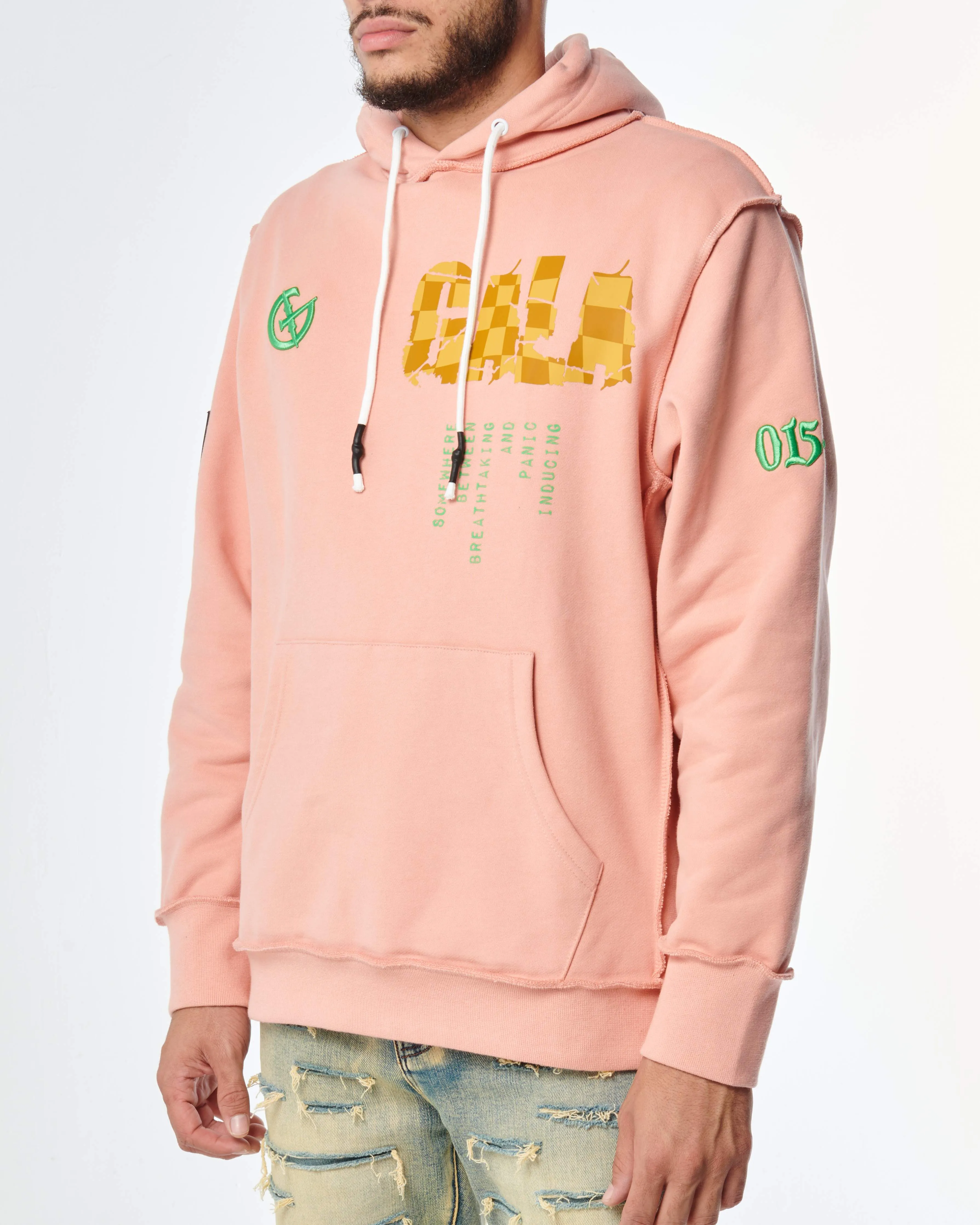 ADRENALINE HOODIE (PEACH)