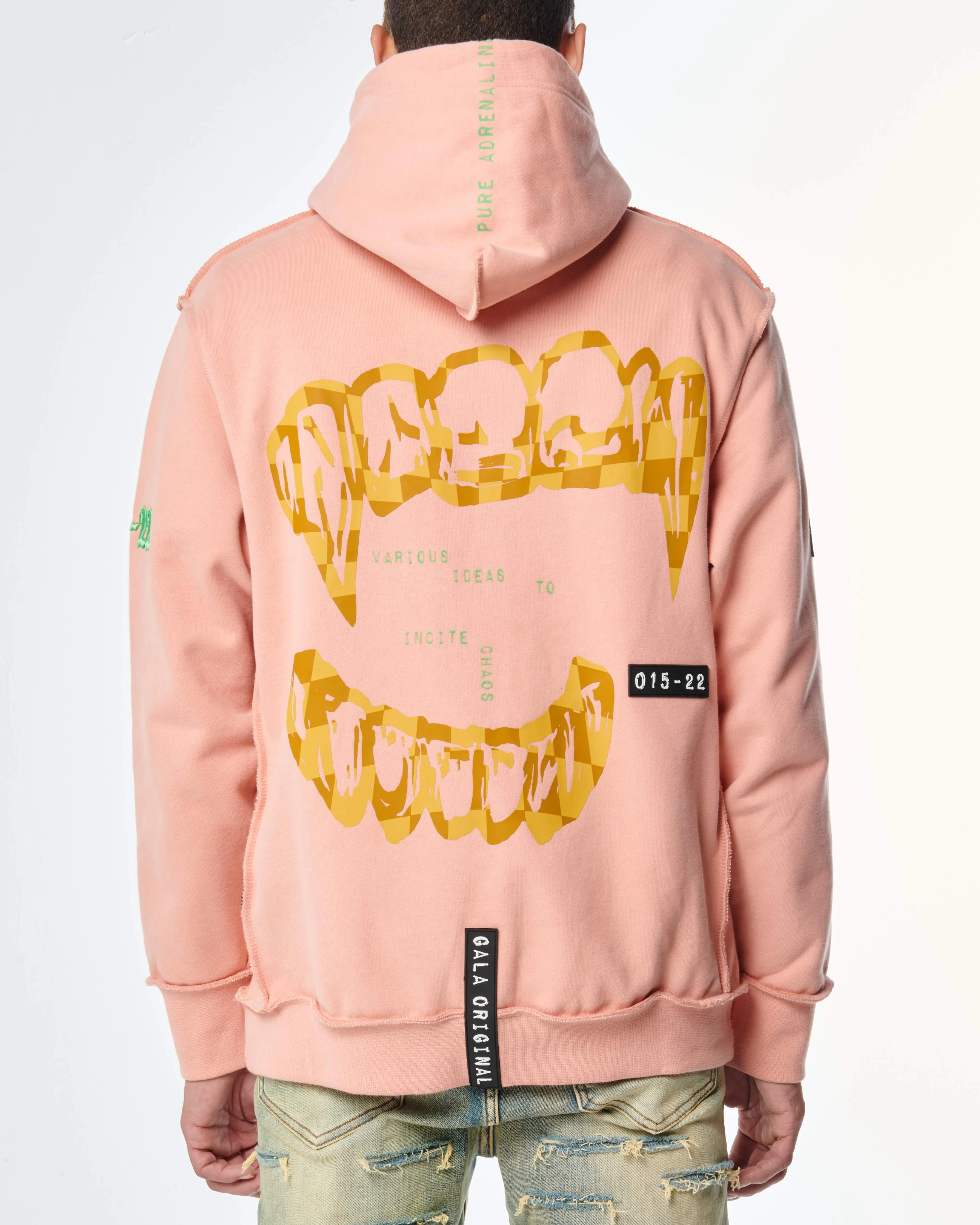 ADRENALINE HOODIE (PEACH)