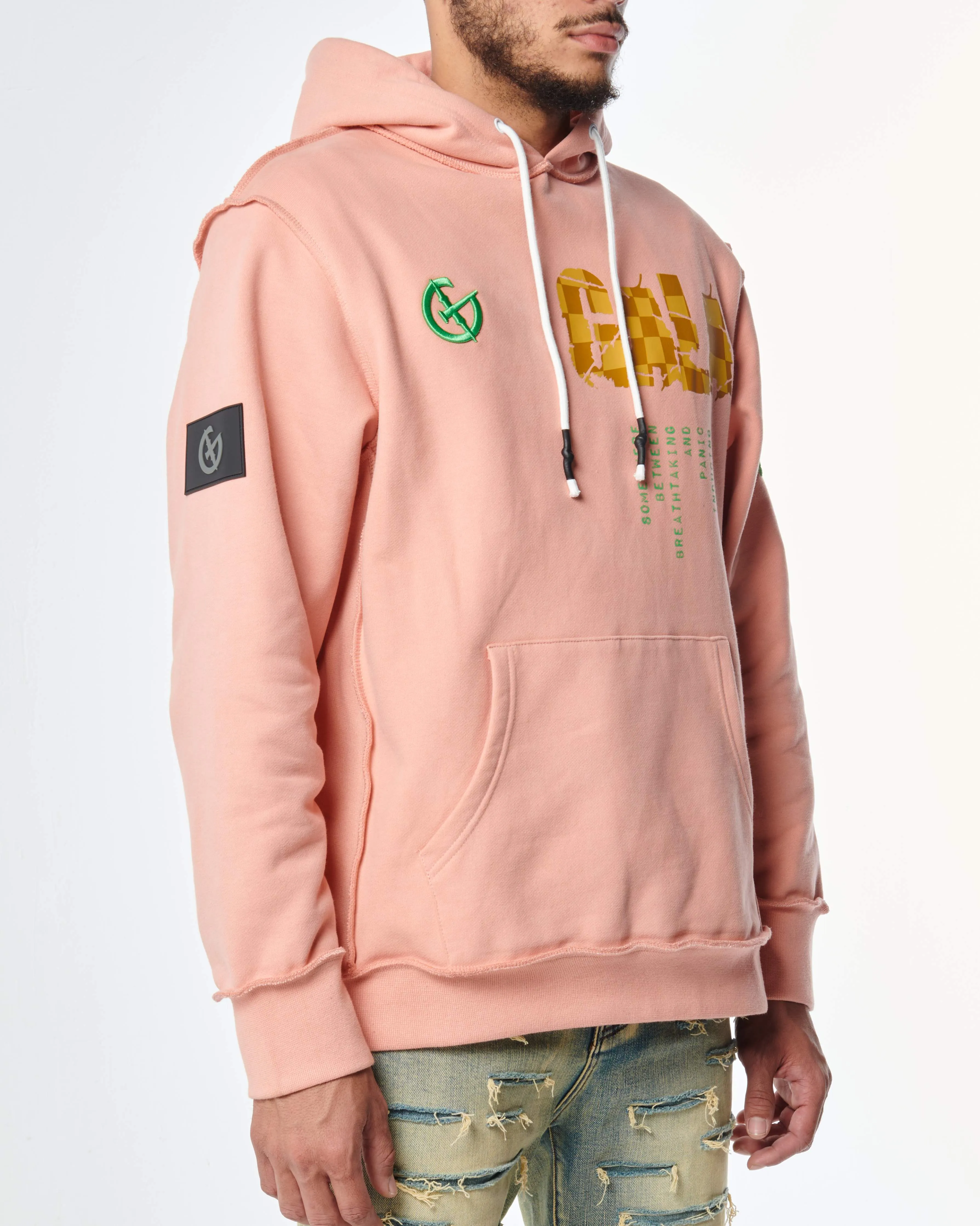 ADRENALINE HOODIE (PEACH)