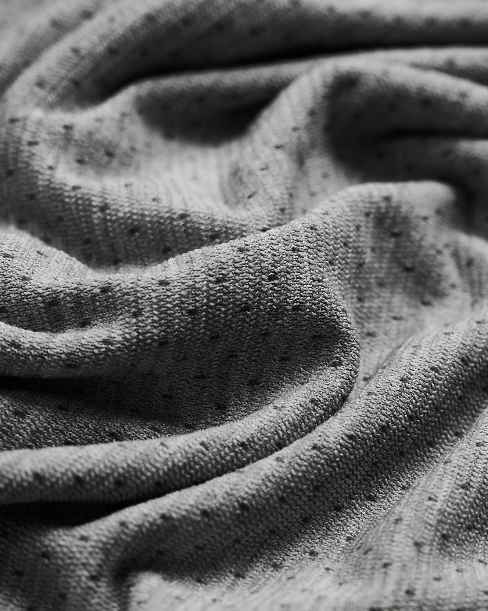 AeroFLX  Seamless Long Sleeve Tee - Lt Grey Marl