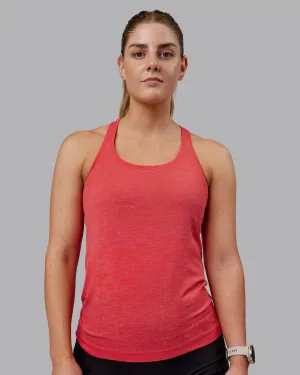 AeroFLX  Seamless Tank - Fuschia Pink/Grenadine