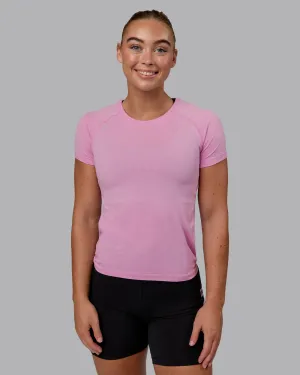 AeroFLX  Seamless Tee - Pirouette/Bubblegum