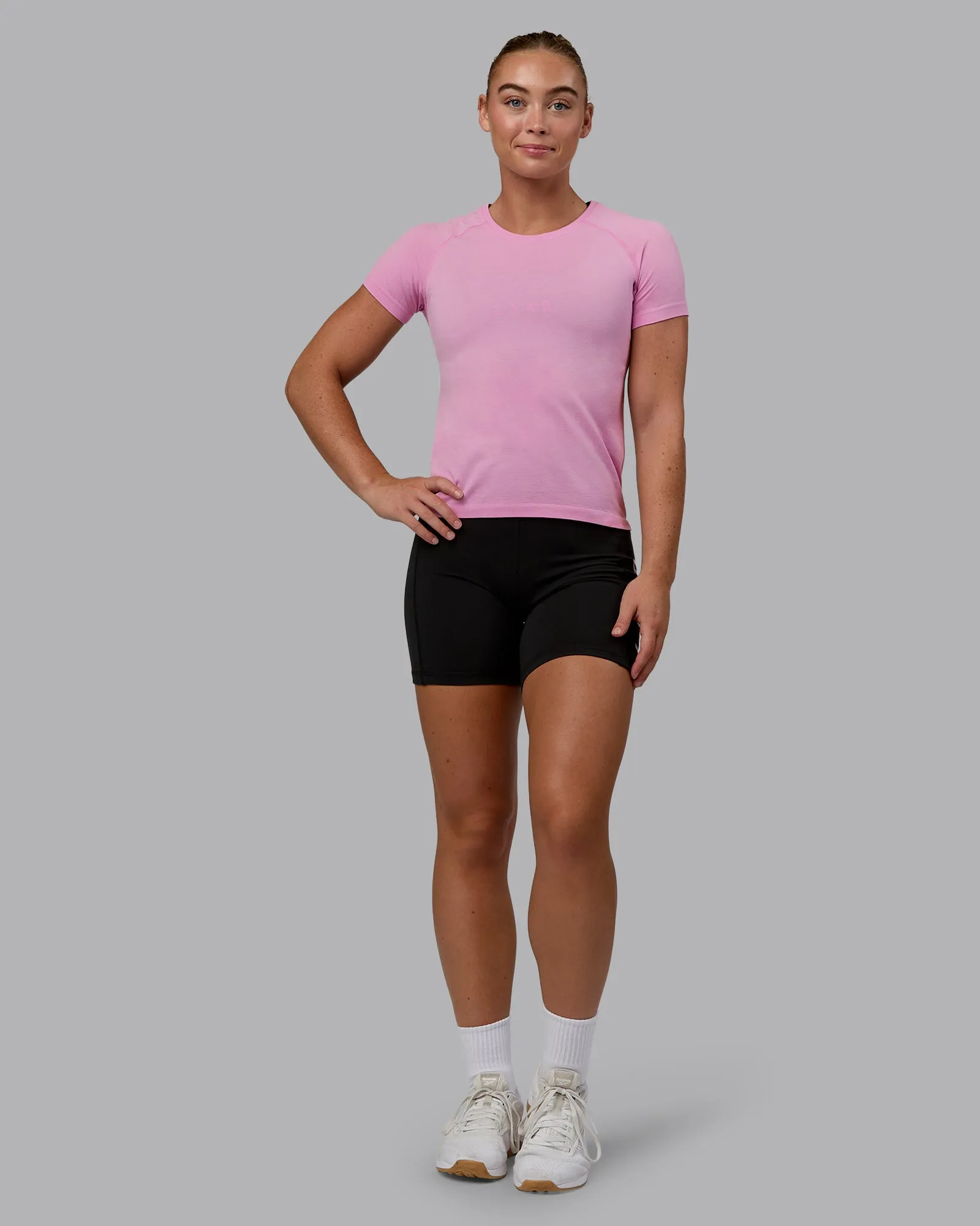 AeroFLX  Seamless Tee - Pirouette/Bubblegum
