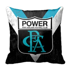 AFL 1ST 18 CUSHION PORT ADELAIDE POWER