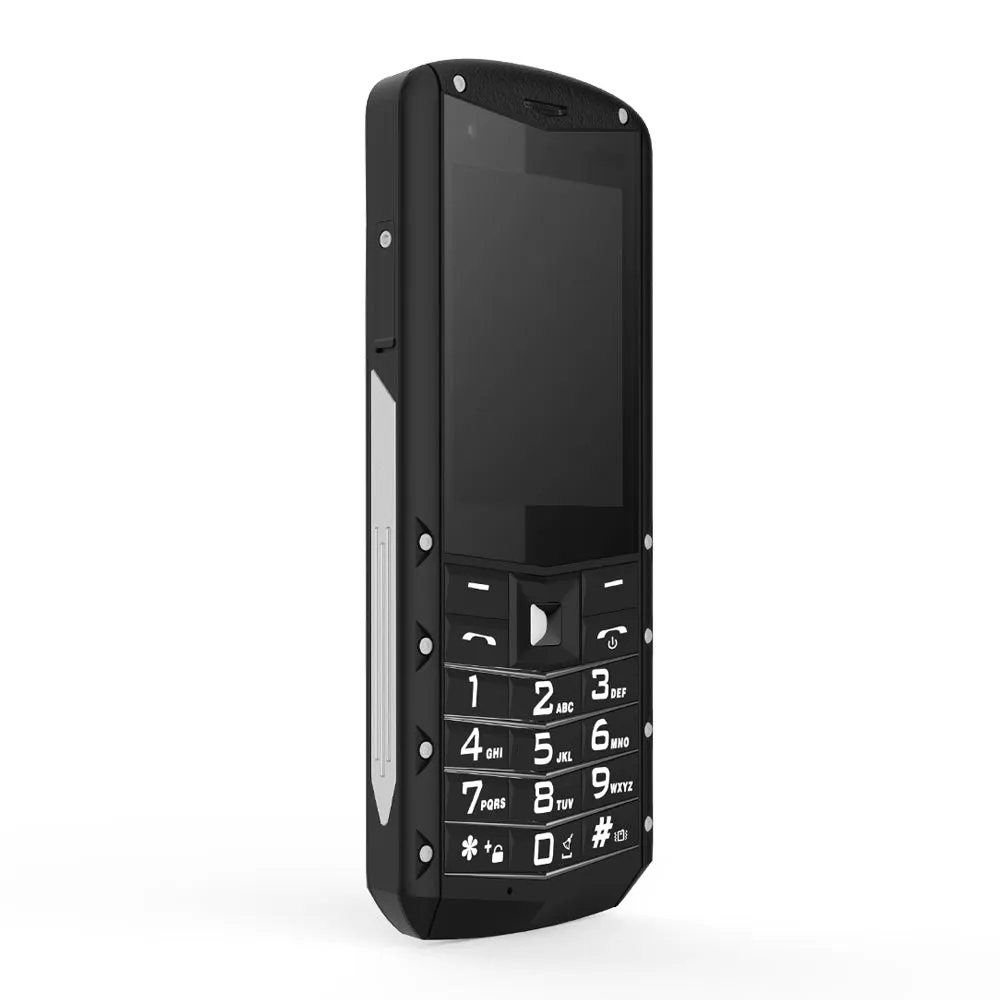 AGM M5 Simplified Android OS 4G LTE Type C Touch Screen IP68 Waterproof Rugged Mobile Phone 2.8 inch 2500mAH Phone black_1GB 8GB