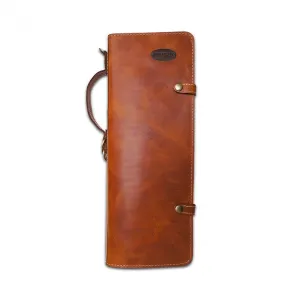 Ahead Handmade Leather Stick Bag in Tan
