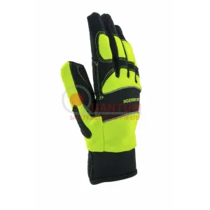 Al-Gard FH406 Hi Visibility Mechanics Gloves (EN388)