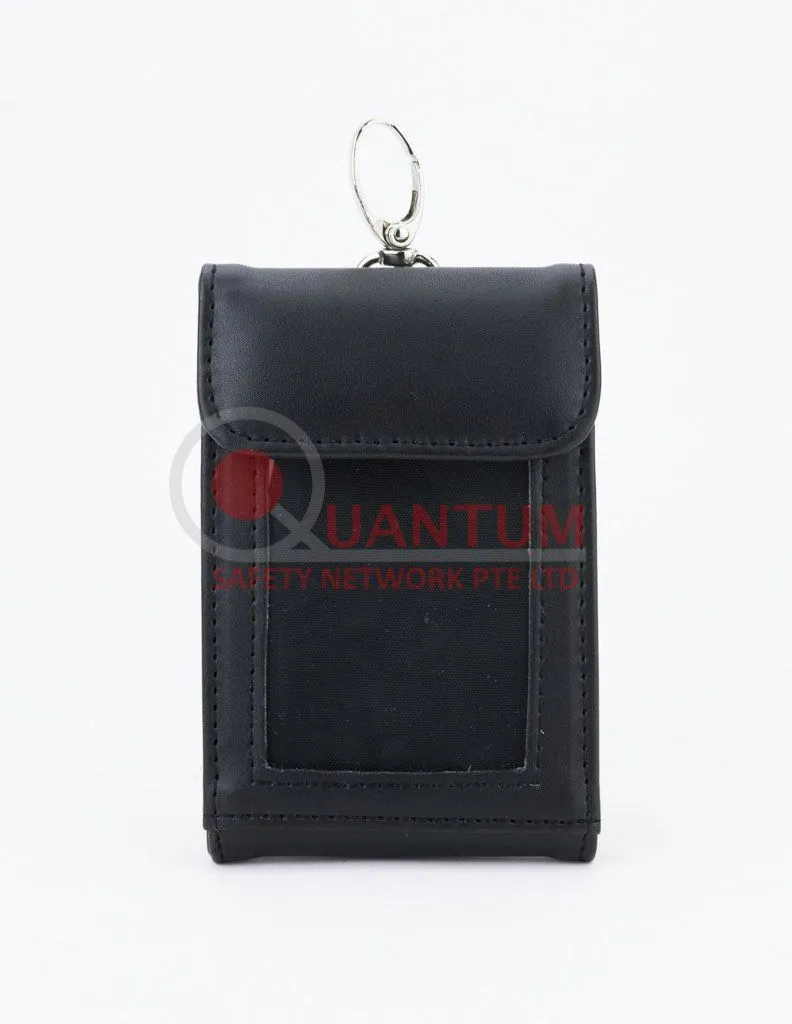 AL-Gard Leather Card / Pass Holder / Wallet for Camp or Office Access Leather Card / Pass Holder / Wallet for Camp or Office Access