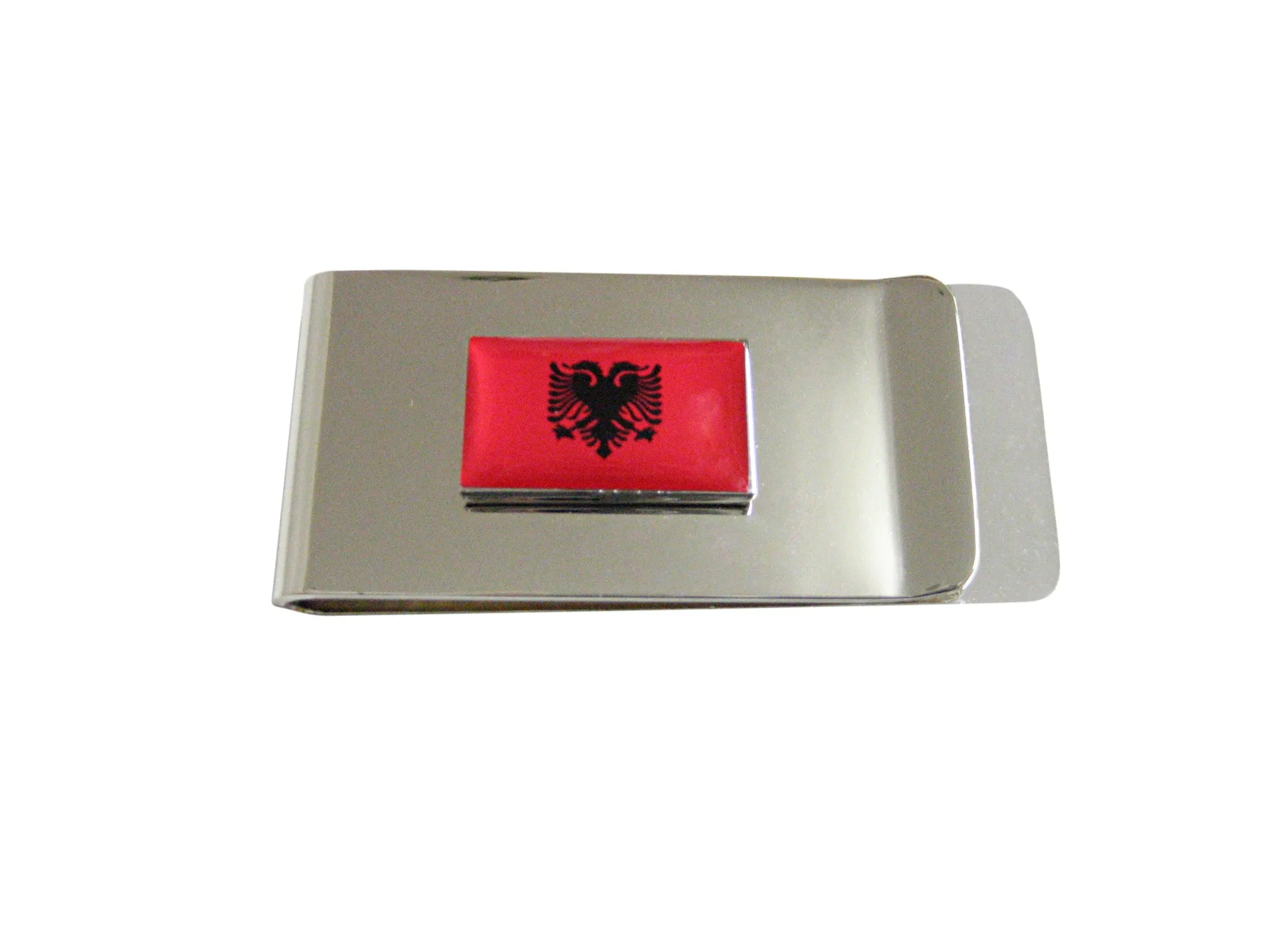 Albania Flag Money Clip