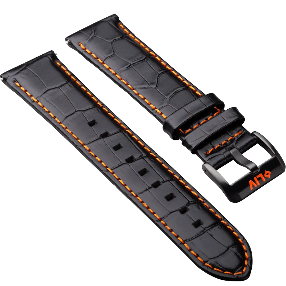 Alligator Grain Leather | 22mm