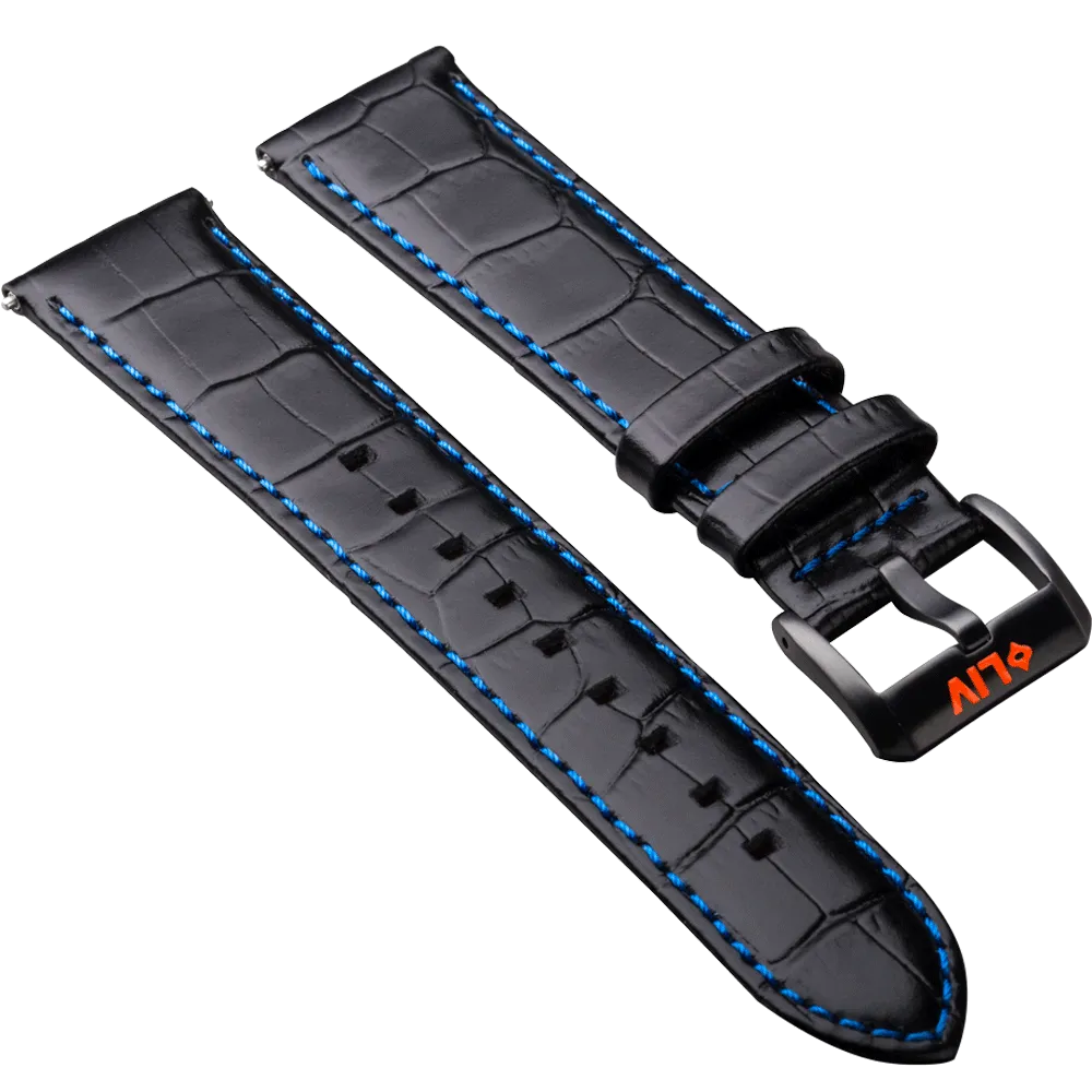 Alligator Grain Leather | 22mm