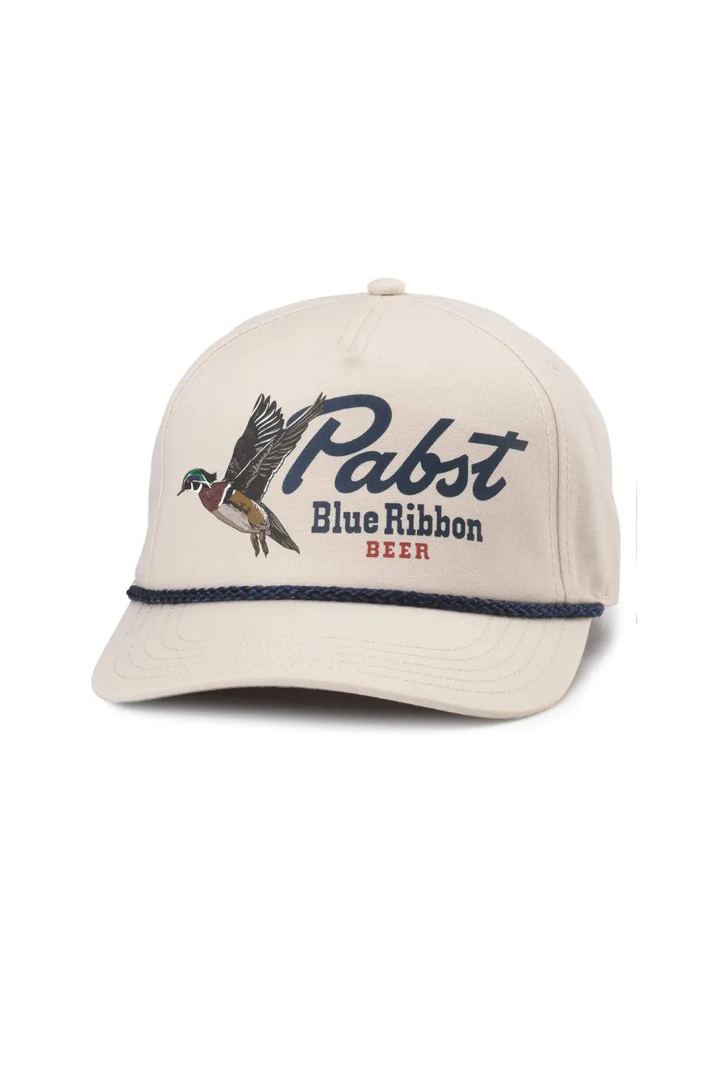 American Needle Pabst Duck Canvas Hat for Men in Ivory | 23005A-PBC