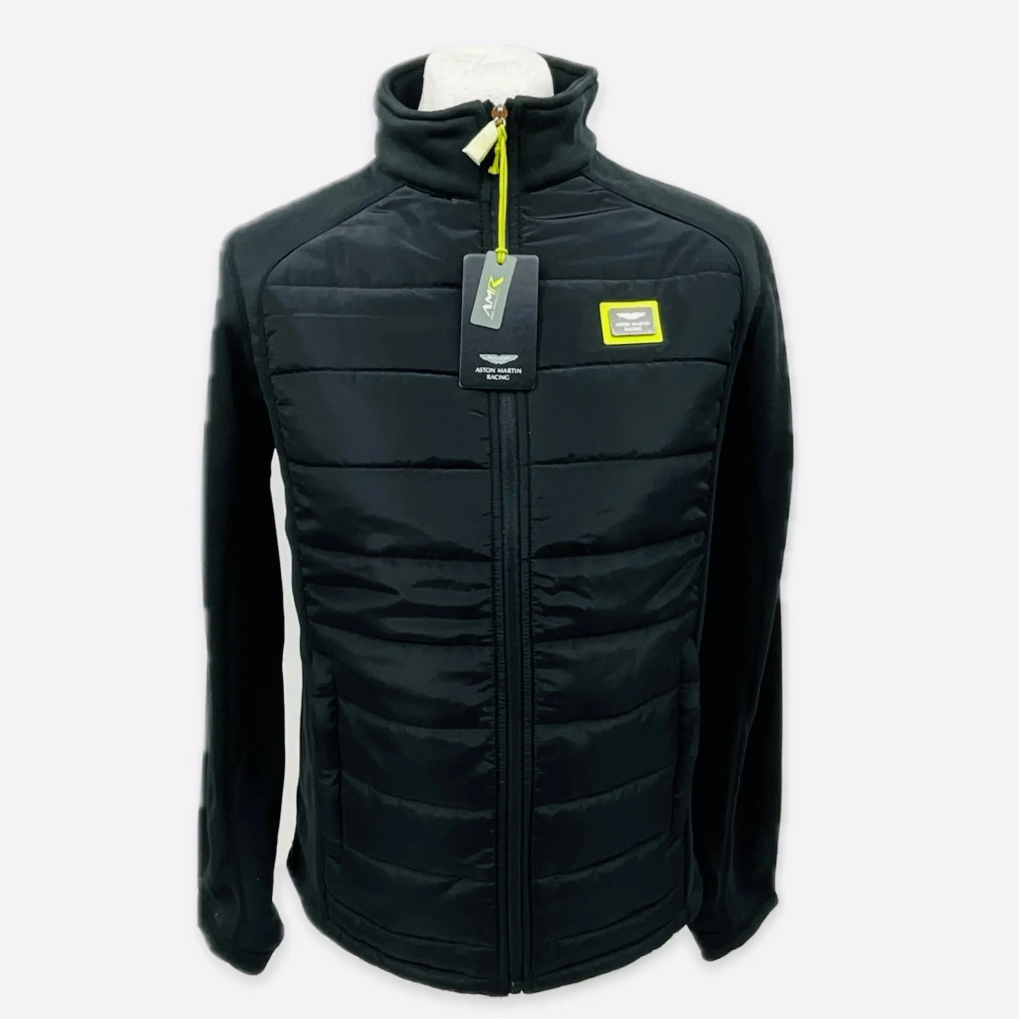 AMR Aston Martin Racing Team Issue Full Zip Quilted Performance Liner