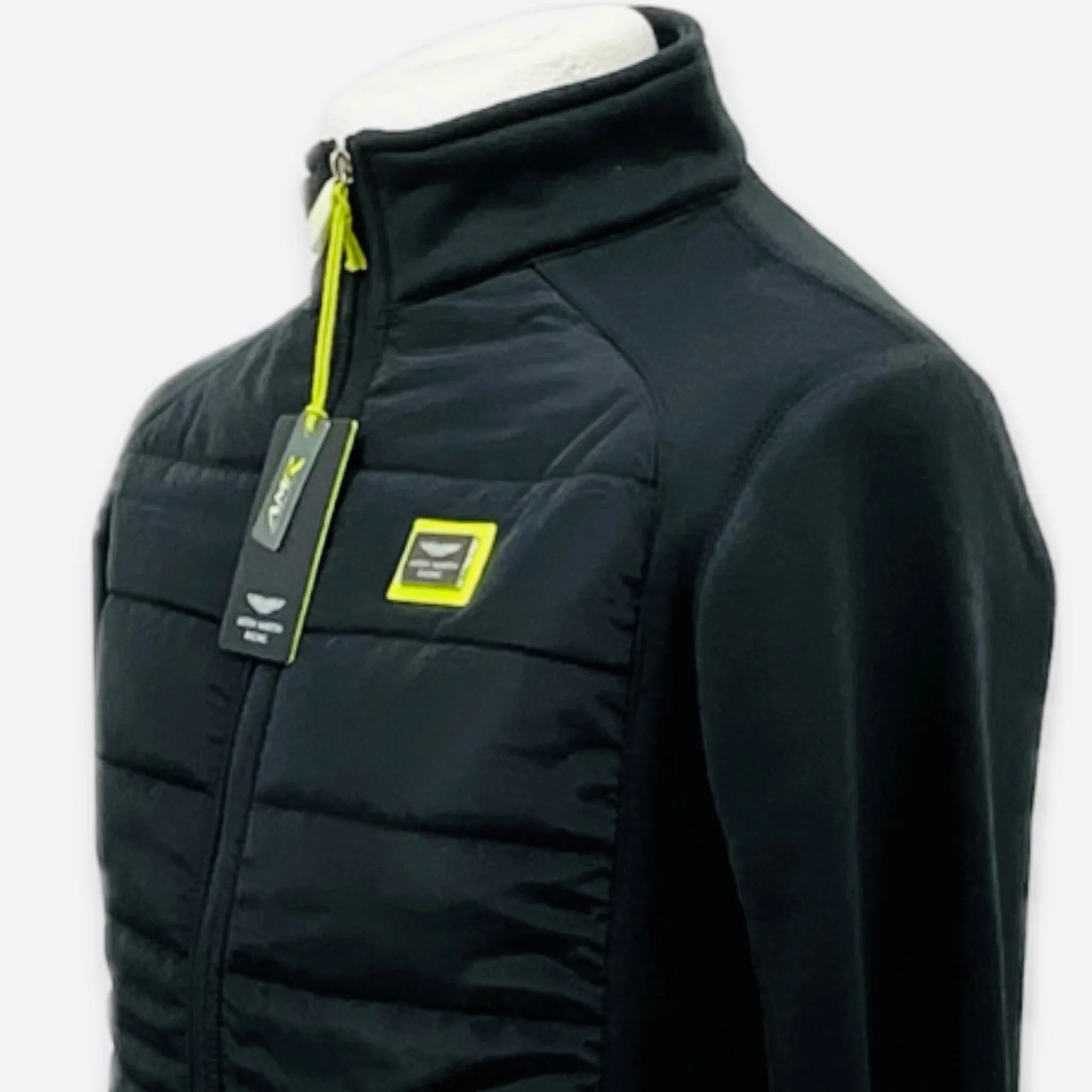 AMR Aston Martin Racing Team Issue Full Zip Quilted Performance Liner