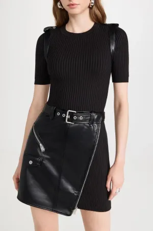 Anisa mini dress - black