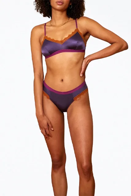 ARALIE LACE TRIM SOFT BRA