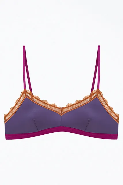 ARALIE LACE TRIM SOFT BRA