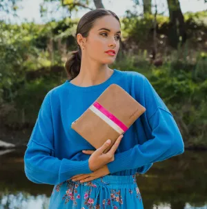 Arlington Milne Paige Clutch Stripe