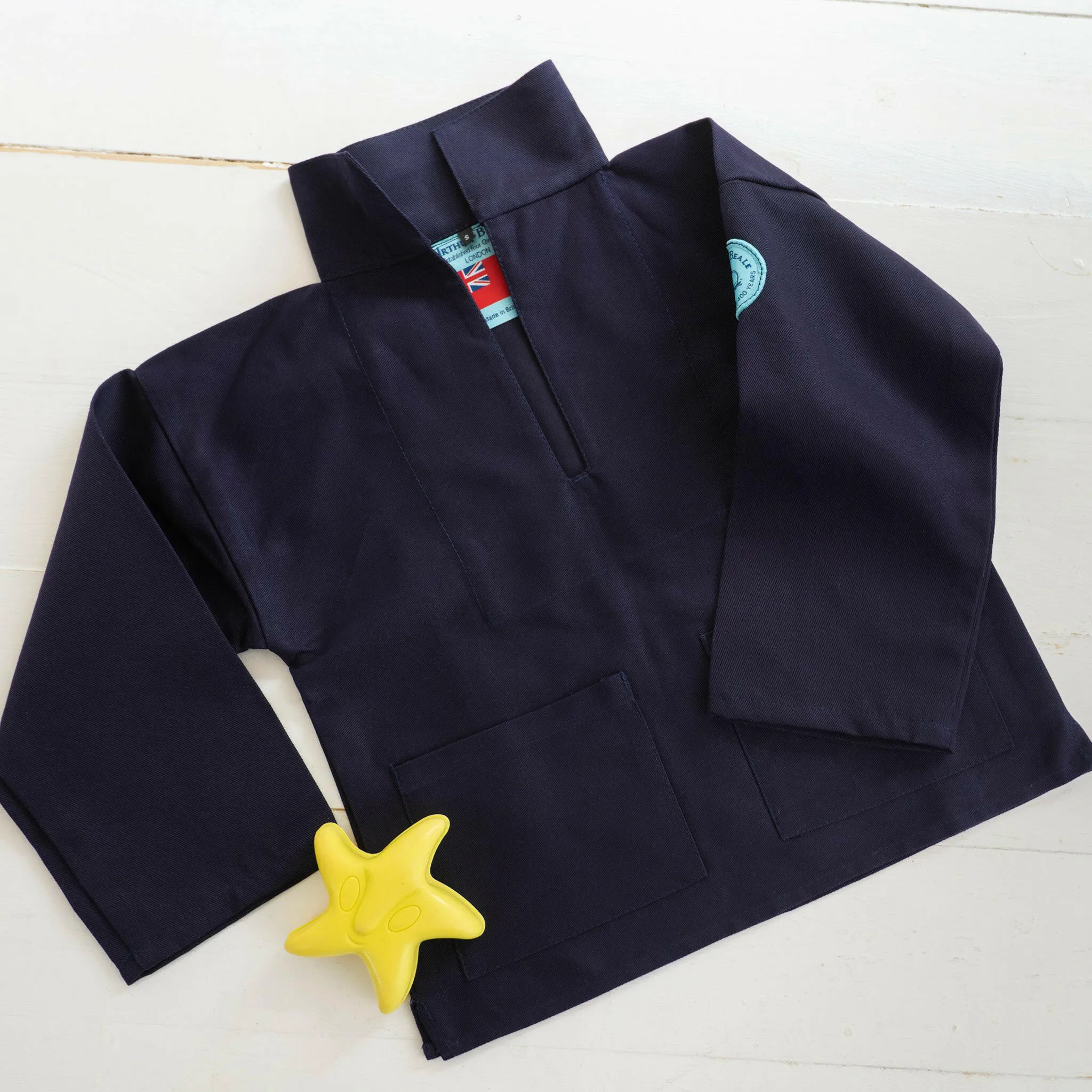 Arthur Beale Childrens' Open Neck Smock