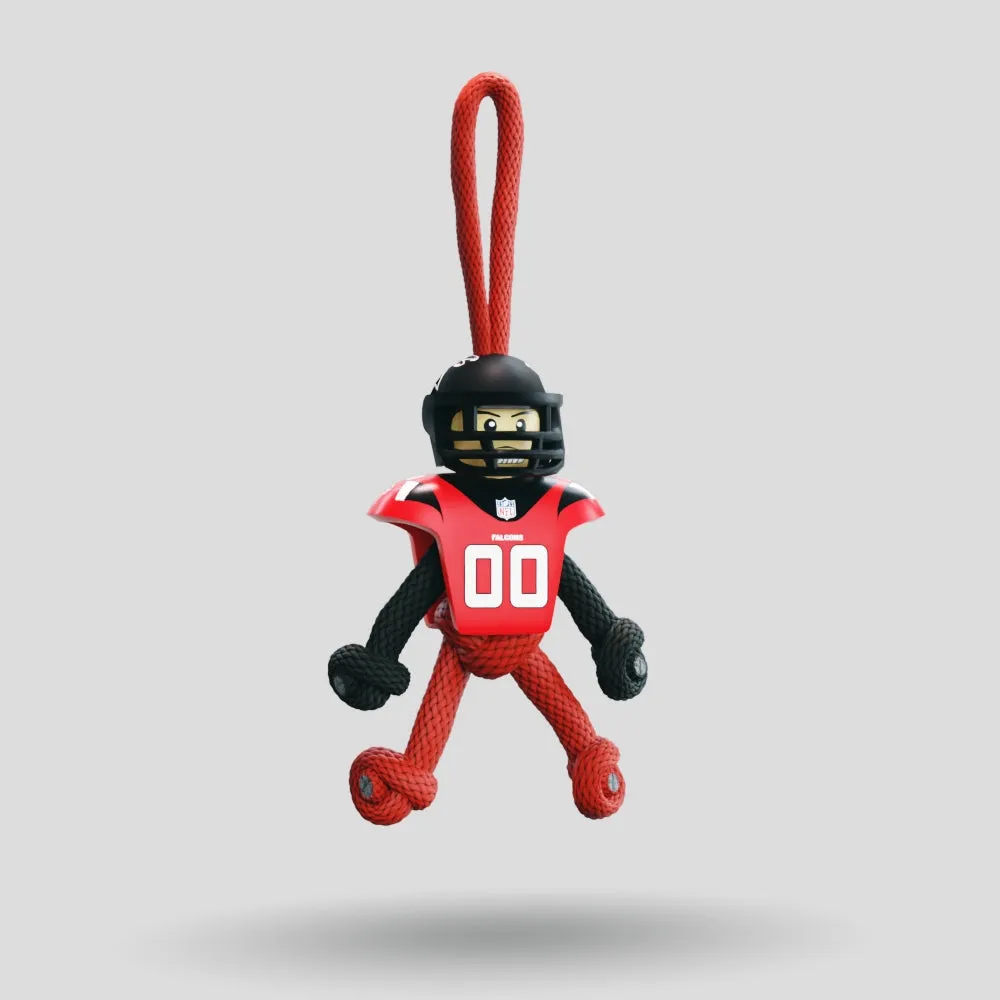 Atlanta Falcons Paracord Buddy Keychain