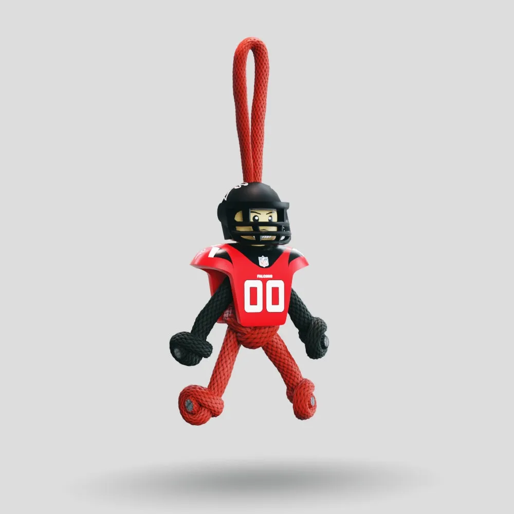 Atlanta Falcons Paracord Buddy Keychain