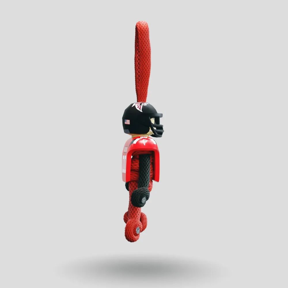 Atlanta Falcons Paracord Buddy Keychain
