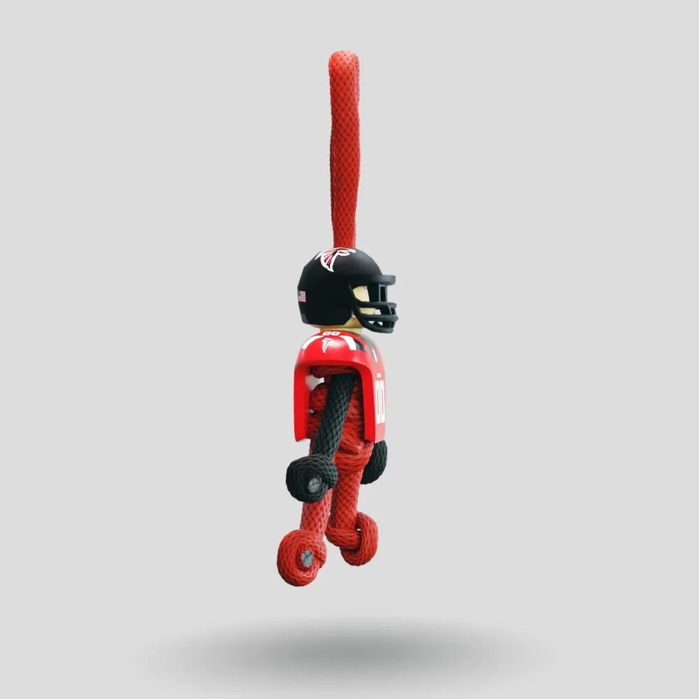 Atlanta Falcons Paracord Buddy Keychain