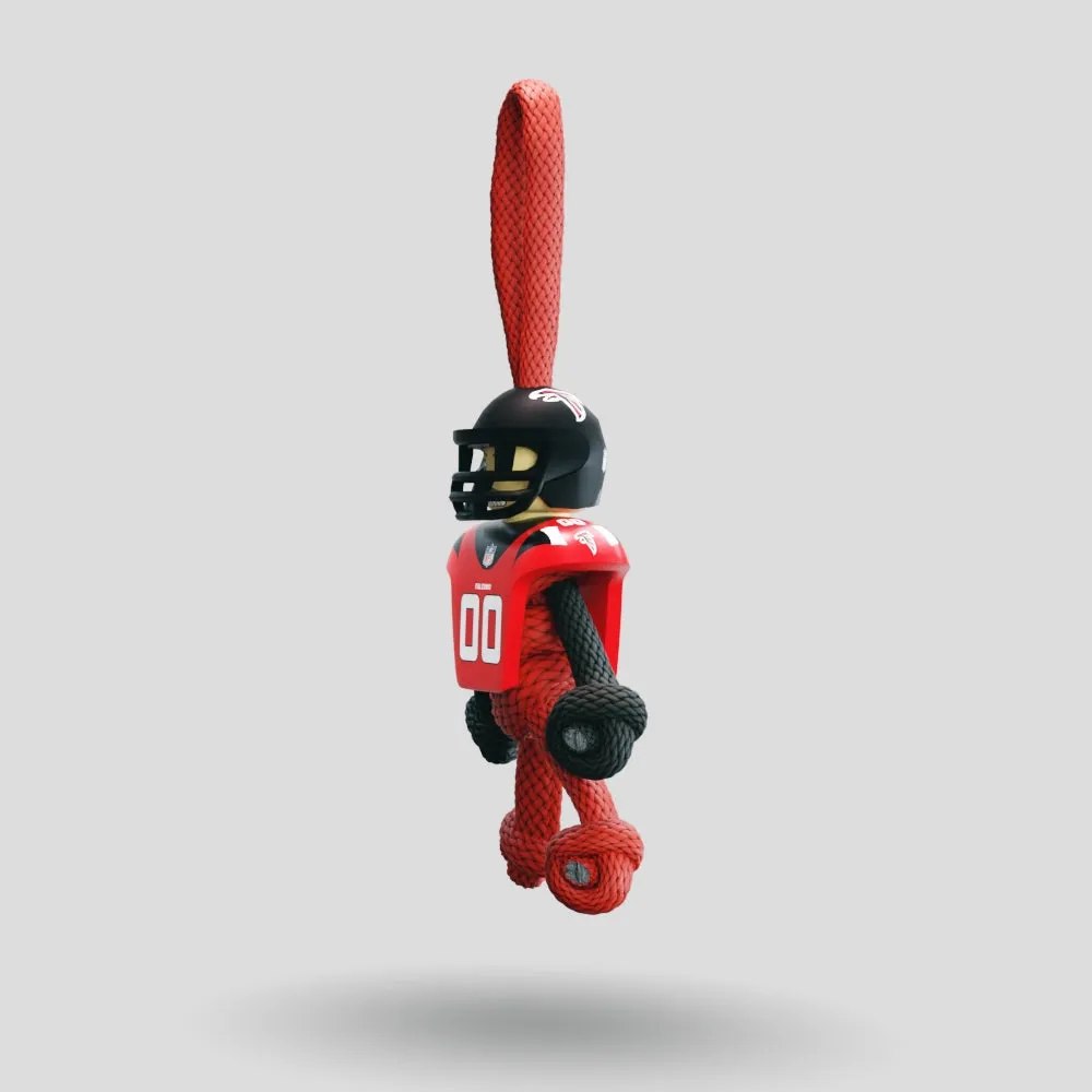 Atlanta Falcons Paracord Buddy Keychain