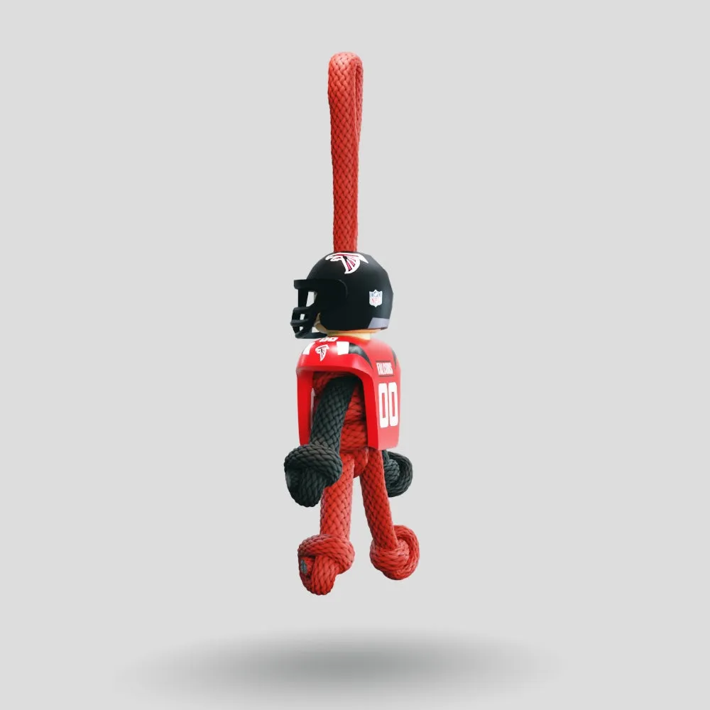 Atlanta Falcons Paracord Buddy Keychain