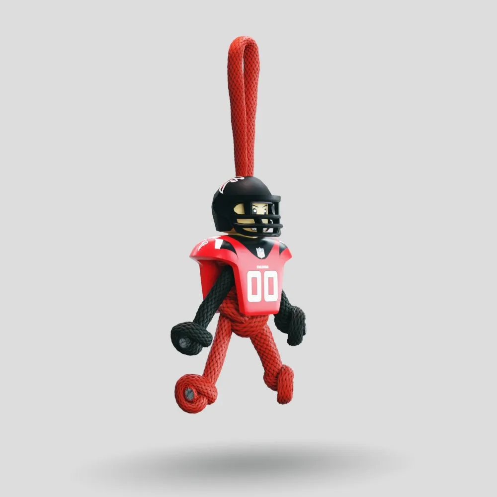 Atlanta Falcons Paracord Buddy Keychain